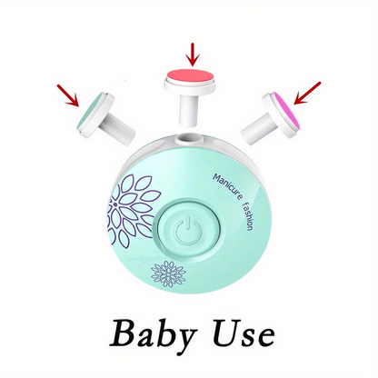 Electric Baby Nail Grinder & Care Kit