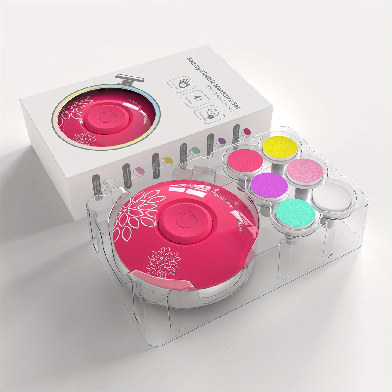 Electric Baby Nail Grinder & Care Kit
