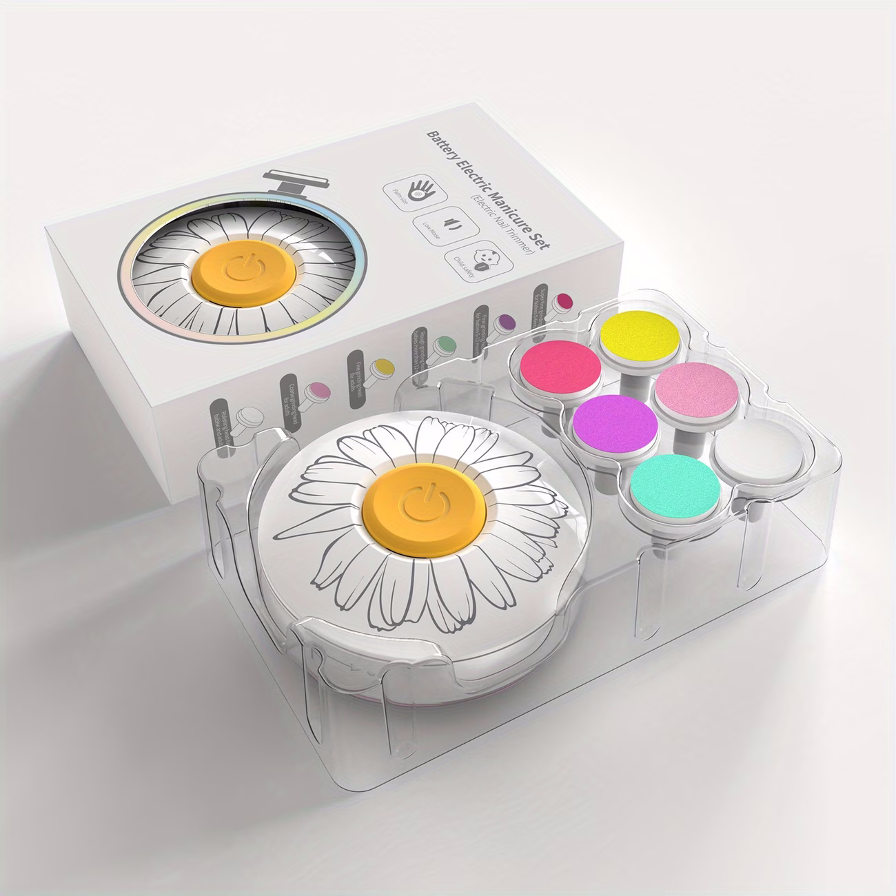 Electric Baby Nail Grinder & Care Kit